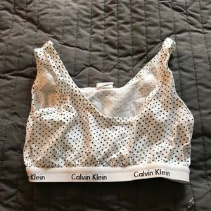 Calvin Klein bra bralette size 6-8